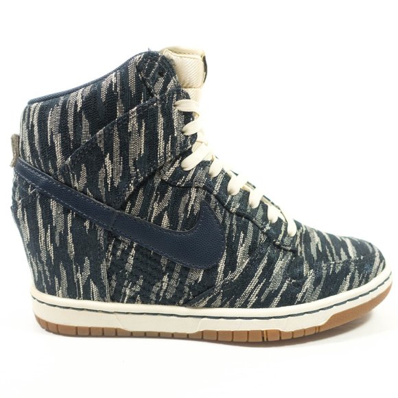 Nike Dunk Sky Hi Hidden Wedge Sneakers - Women's Size 7.5 - Picture 4 of 10